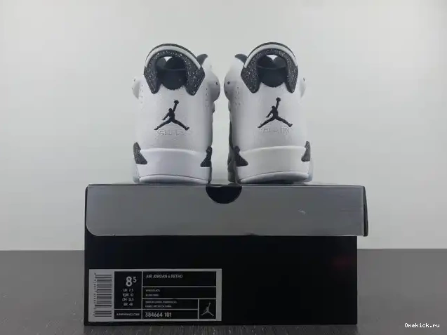 One Kick Jordan Oreo 6 Retro 384664-101 0523